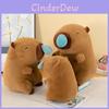 Capybara Plush Toy With Ultra Soft Short Plush And Pp Cotton Filling For Kids Gift Special Characters Included