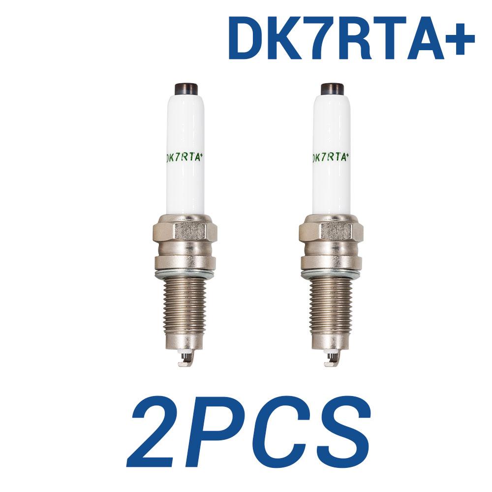 

2-8PCS Normal Spark Plugs TORCH DK7RTA+ Replace for Candles 0241145523 VW 04C905606A 04C905606 0241140519 Y6LER02 Y5KPP332 2 pieces with box