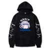 Anime NANI Hoodie: Cartoon Print, Plus Size, Trendy Autumn/Winter Pullover for European and American Styles.