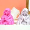 Praying Virgins Marys Candle Mould Silicone Mould For Craft And Home Decoration