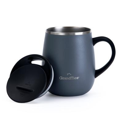 GRANDTIES Premium Vacuum Insulated 19 Comes with Easy Slide Made of Stainless Double Wall Vacuum Insulated Comes with Popular In Offices Mug, Colors,