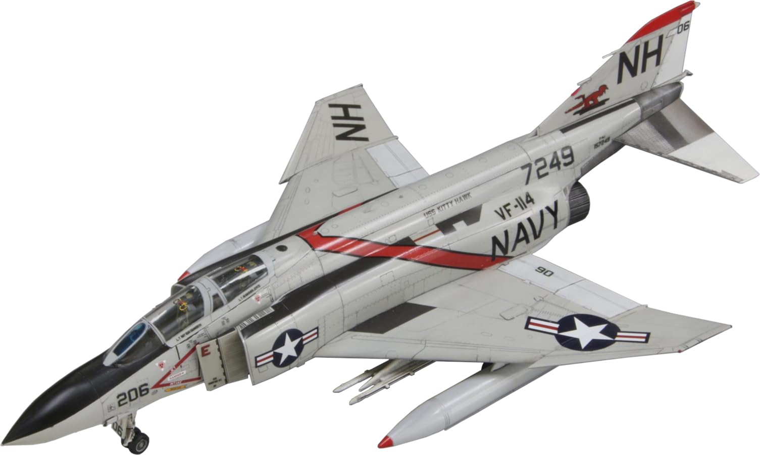 Fine Molds Серия Jet Американский Истребитель Aardvarks Пластиковая Модель FX08 1/72 F-4J (Самолет)