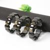 Exquisite Gold Obsidian Crystal Bracelet for Men and Women