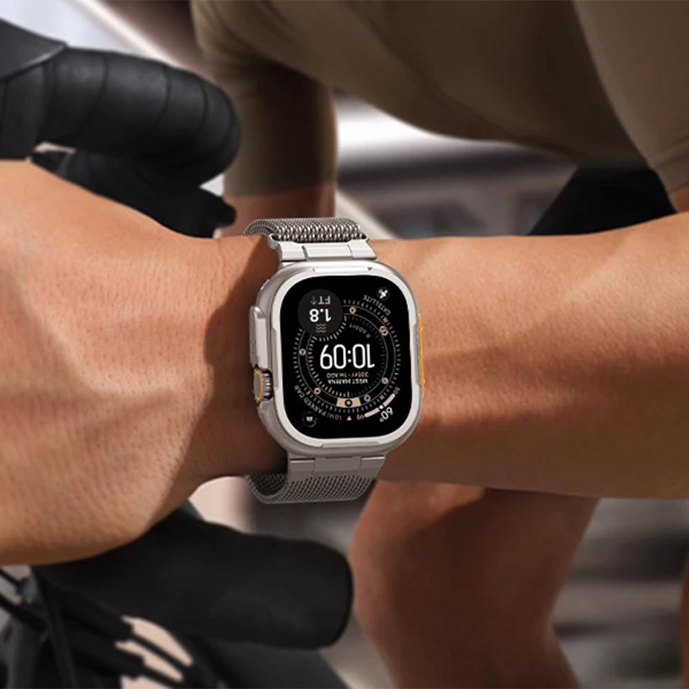 Metalowa obudowa do Apple Watch Ultra 3 49mm Seria 11 10 46mm Aluminiowa ramka zderzaka do iwatch 9 8 7 6 5 SE3 45mm 44mm Pokrowiec ochronny