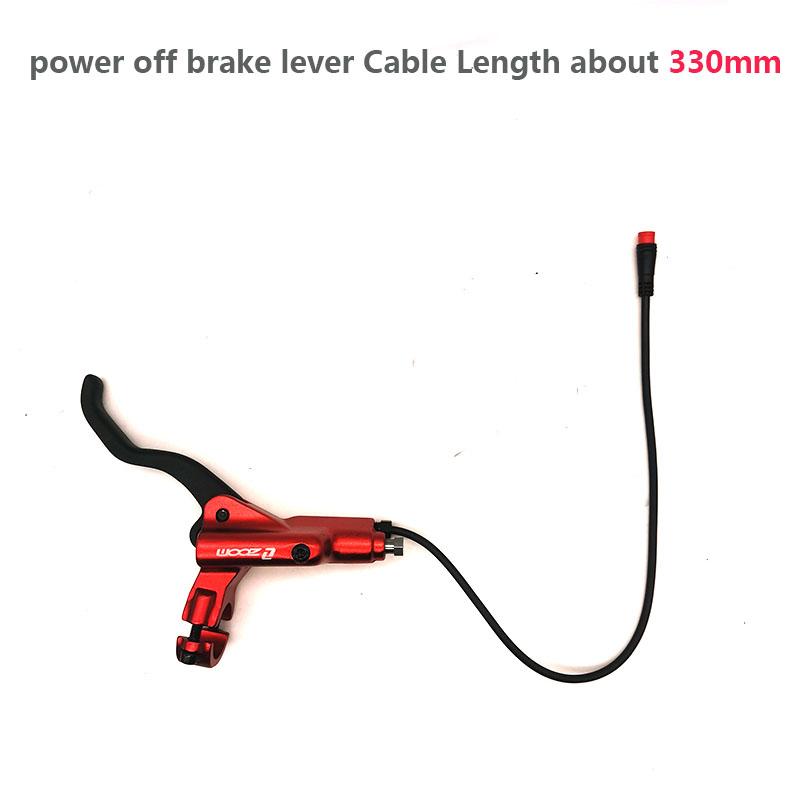 Zoom H875E MTB Hycline Ebike Hydraulischer Scheibenbremssattel 2-Kolben Power-Off Elektrofahrrad 160mm/180mm Rotoren Montageadapter