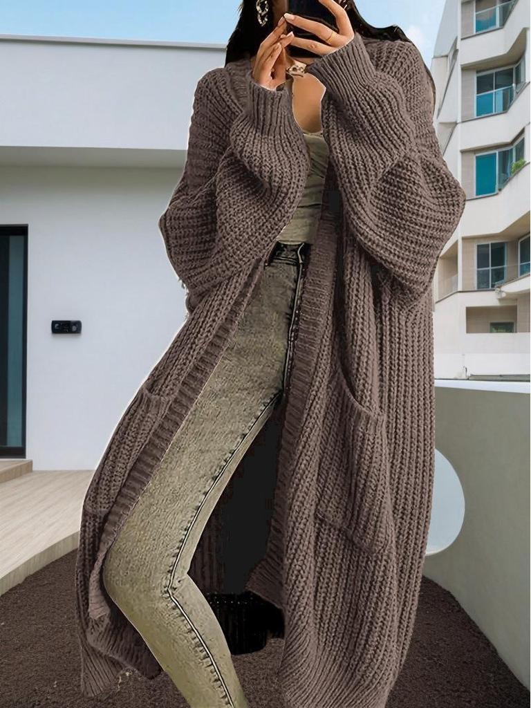 Women's Autumn-Winter Loose Knit Cardigan