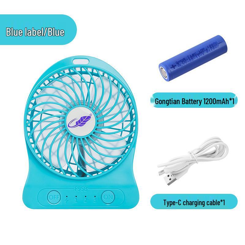 

Gongtian USB Charging Mini Desktop Fan for Home, Office, Dorm 4-inch