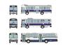 Tomytec The Bus Collection Bus Collection JR Bus 35th Anniversary Honshu 5 Company Set Diorama Supplies