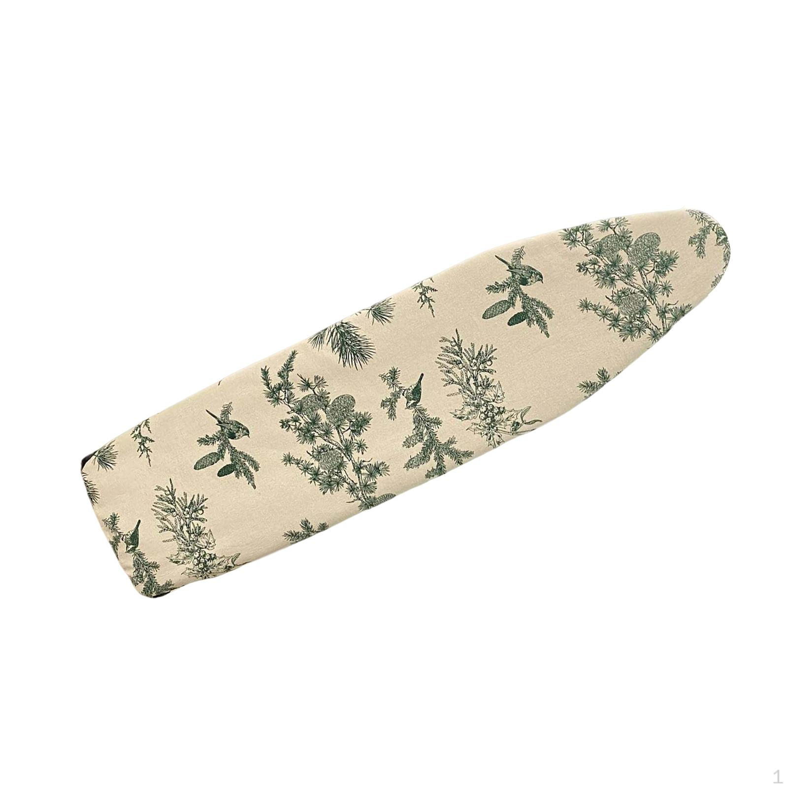 

Чехол для гладильной доски, очень толстый, защищает деликатные ткани, складной, многоразовый, прочный, глажка Green cone