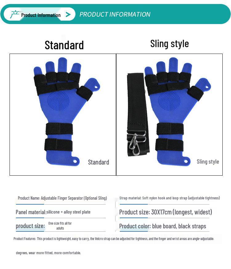 Adjustable Finger Separator for Wrist and Hand Rehabilitation