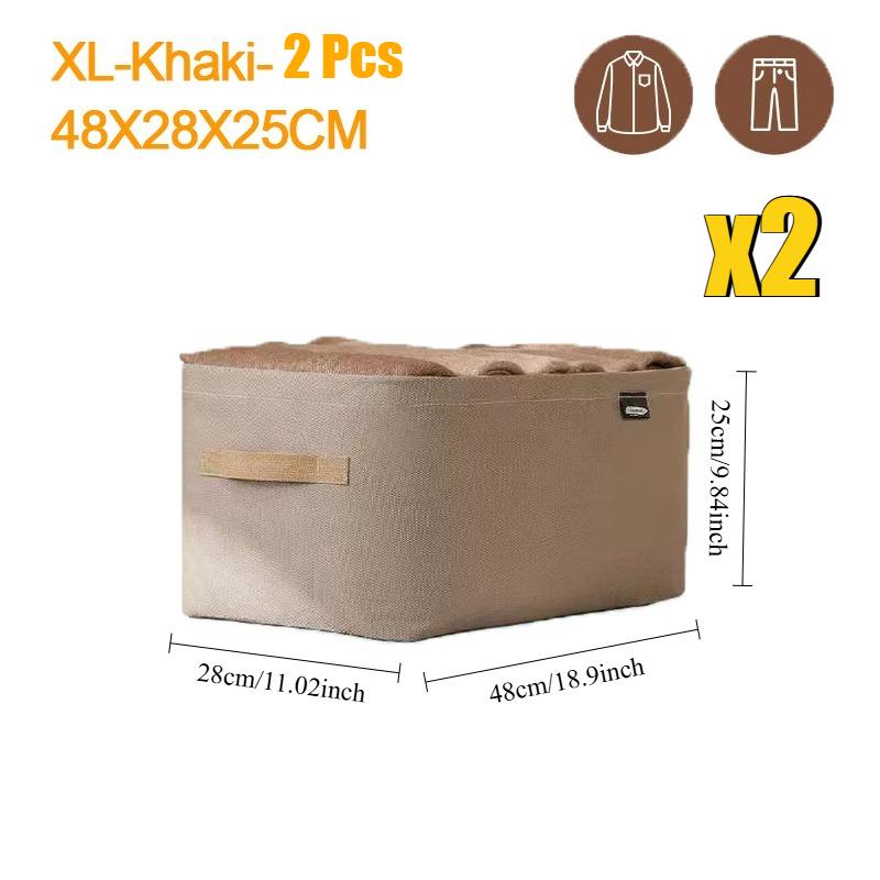 Laundry Clothes Organizer Storage Bag Clothes Foldable Clothes Storage Bag Portable Wardrobe Cloth Organizer Storage Box