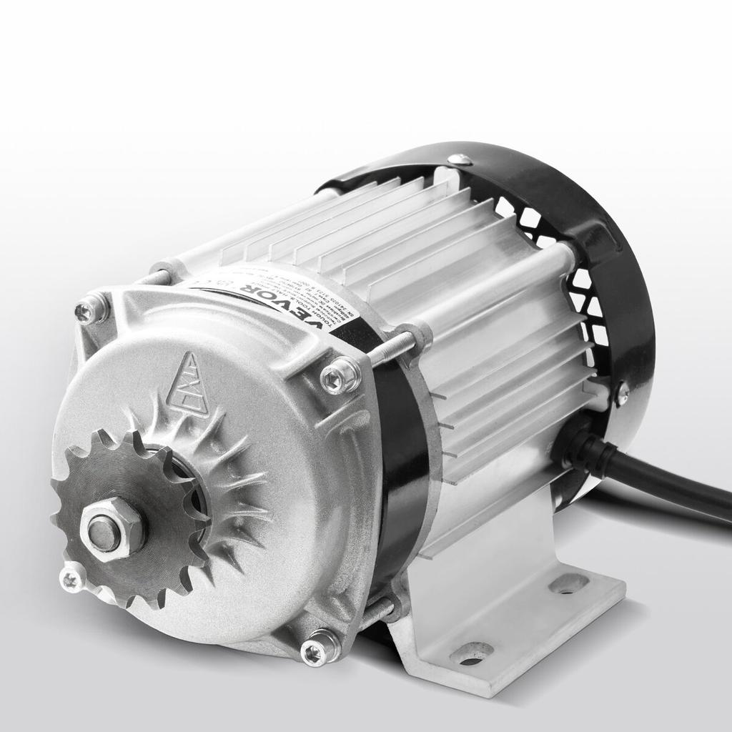 750W Electric Brushless DC Motor Kit 48V 2700rpm with Upgraded Controller