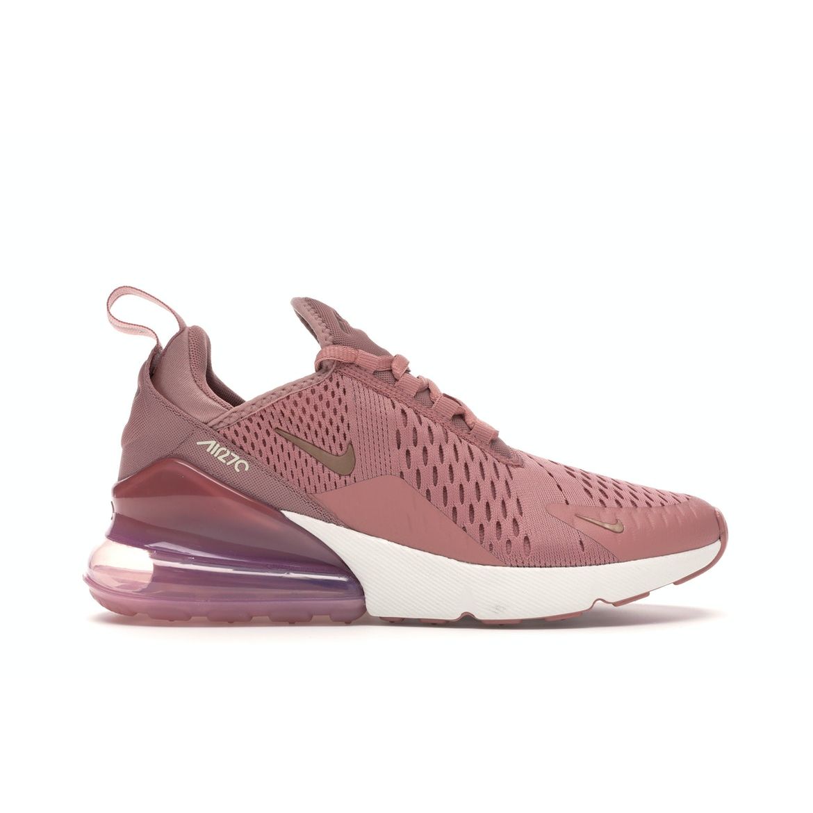 

Женские кроссовки Nike Air Max 270 Rust Pink Metallic-Red-Bronze-Sail BQ0969-600