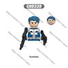 Hot-toys Marvel MINI action character Black Panther Deadpool Wolverine Thor building block brick toy children's gift