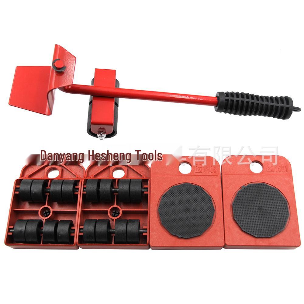 5-Piece Heavy Object Moving Kit - Household Transport Tools Set
