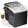 Máquina de gelo - NETTLIFE - Mini portátil - 9 cubos/6 min - 12 kg/24h - Tanque 2,5 L