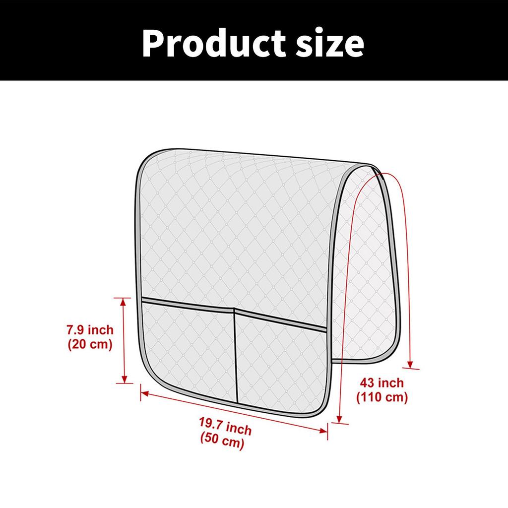 Elegant Sofa Armrest Cover Couch Arm Protector NonSlip Comfortable Arm Slipcover Easy Care for Home Office Sofa