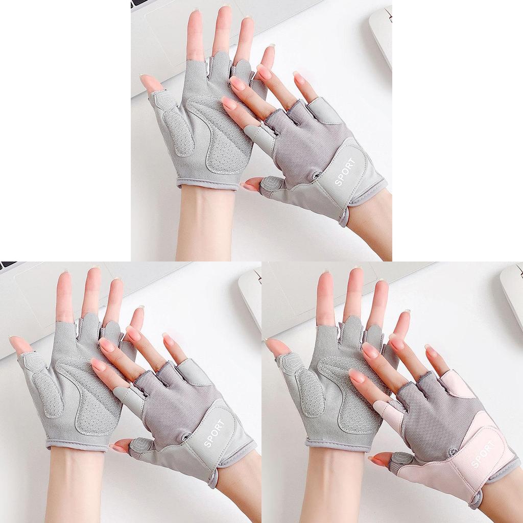 Fitness Gloves With Antislip Grip For Outdoor Yoga And Cycling Enthusiasts