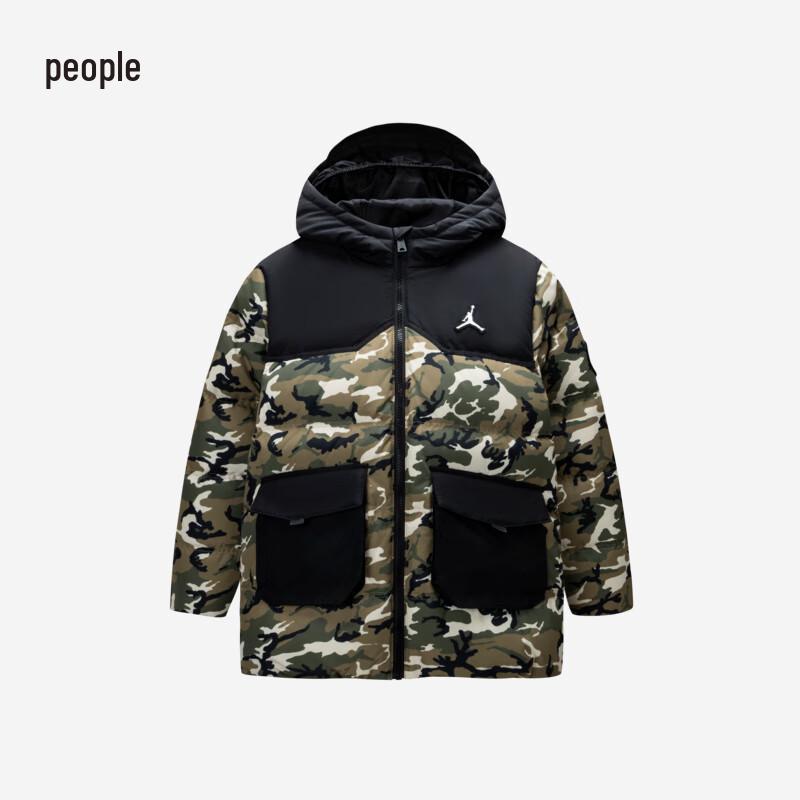 Jordan AJ Kids  Hooded Down Jacket XL