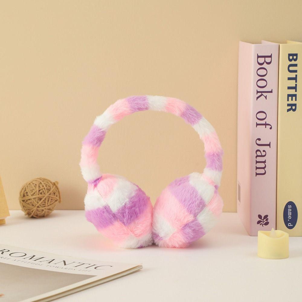 Cache-oreilles Chauds d'Hiver Protection Oreilles Oreillettes Moelleuses Oreillettes en Peluche Douce Pour Femmes Hommes Extérieur