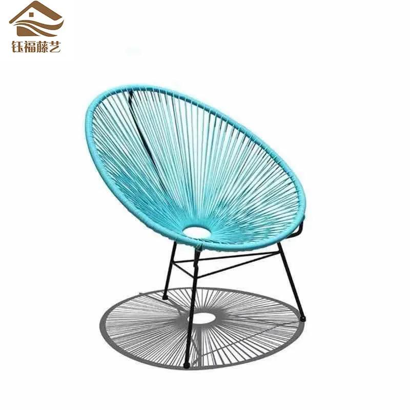 Balcony table and chair outdoor table and chair garden furniture garden rattan chair net red leisure villa lazy