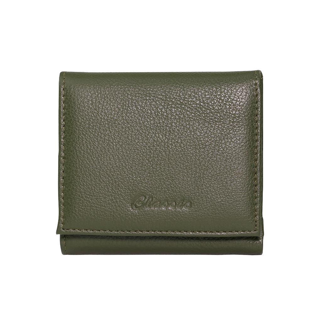 Dámská krátká peněženka a mincovník z pravé kůže