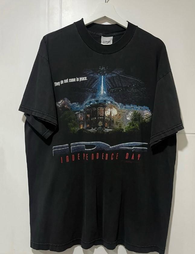 Retro Independence Day 1996 Movie T-shirt For Men and Women Size S-4XL Unisex T-Shirt XXXL