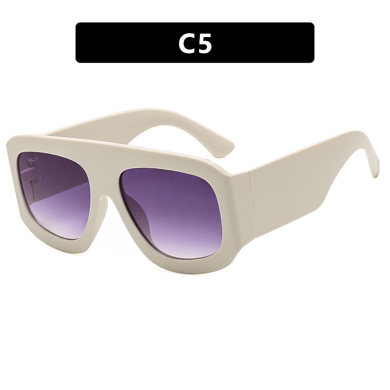 Men Women Oversized Square Sunglasses  Latest Fashion Trendy Ins Party Glasses Unisex Stylish Accessory Friendship Gifts