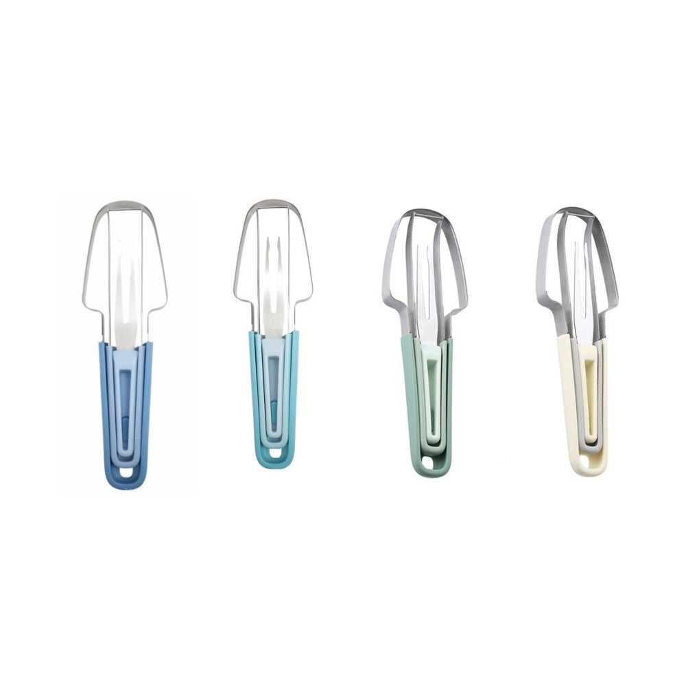Stainless Steel Watermelon Fork Slicer Cutter Integrated Watermelon Slicer Travel