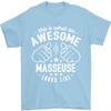 This Is What an Awesome Masseuse Looks Like Unisexs TShirt 100 Cotton