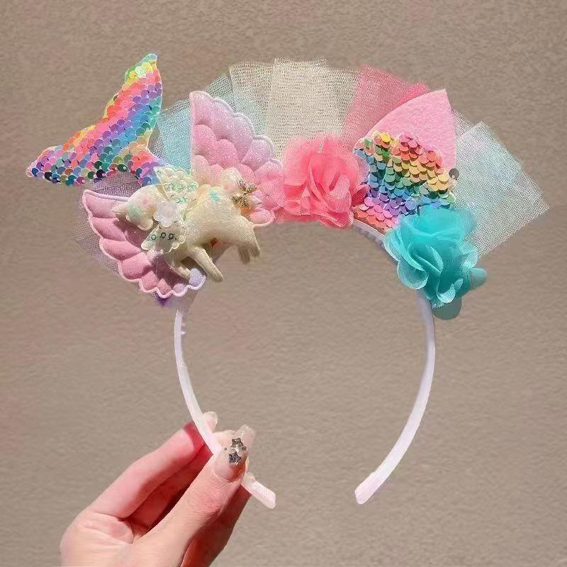 Eco-Friendly Parent-Child Mermaid Fashion Show Outfits - Handmade DIY Materials for Kids' Environmental Fashion