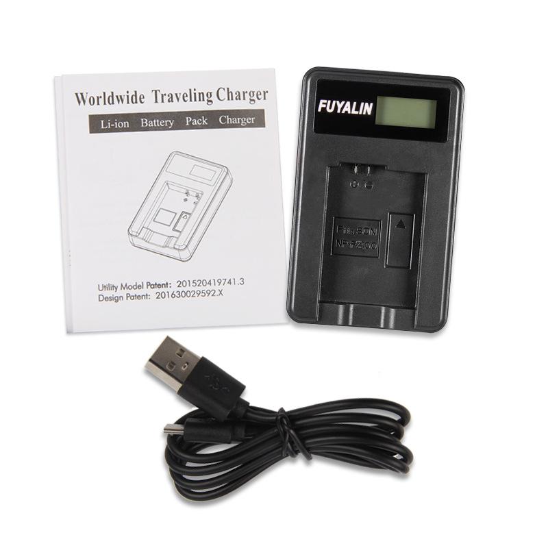 FUYALIN FZ100 USB Charger for ILCE-9, A7RIII, A7R3, A9, and 7RM3 Mirrorless Cameras