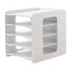 Desk File Paper Organizer Desktop Holder Office Supplies Storage Rack Letter Tray