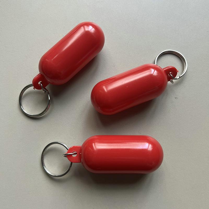 New Plastic Boat Kayak Floating Keyring Replacement Marine Sailing Boat Float Keychain Boat Accessory Floating Keychain A4
