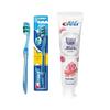 Crest Soft Bristle Toothbrush & Rose Whitening Toothpaste Set
