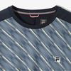 Fila Full PrinT ShorT Sleeve T shirT separaTing Uni Poly Span
