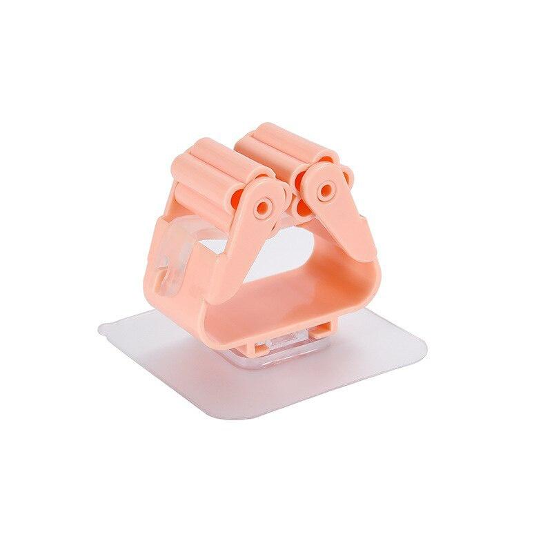 1PC High Quality Home Storage Rack Bathroom Suction Hanging Pipe Hooks Wall Mounted Mop Organizer Holder Brush Broom Hanger