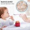 Child Feeding Bib Waterproof Long Sleeve Apron Rice Pocket Feeding Blouse Toddler Bibs Children's Summer Thin Feeding Smock