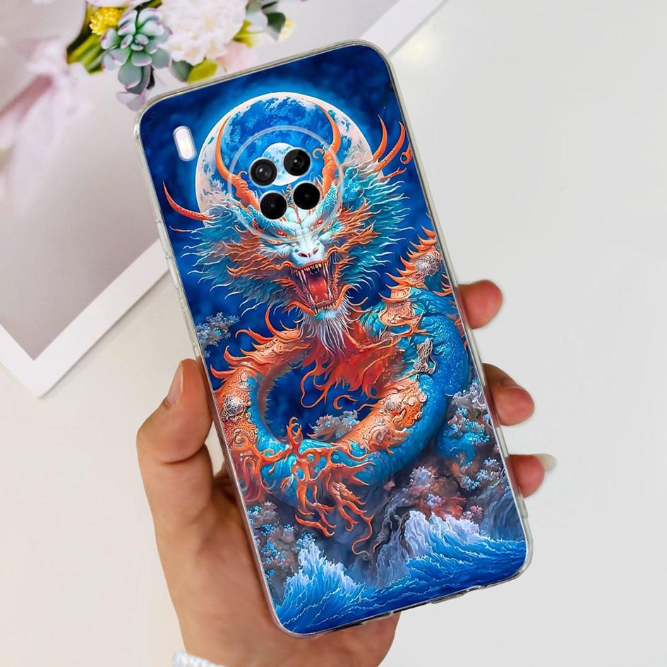 For Huawei Y9a Case Cover For Huawei FRL-22 FRL-23 FRL-L22 FRL-L23 Nova Y9a Phone Case Soft Silicone Clear Protection Funda Capa