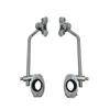 Universal Motorcycle Windscreen All-metal Bracket Fairing Wind Screen Mount Kit Adjustable With 22MM 25MM 28MM Handlebar