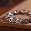 2026 Six-character Mantra Bracelet Men's Trendy Retro Niche High Sense