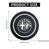 1/2Pcs Car Coasters Water Cup Holder Pads Cup Slot Non-Slip Mat Accessories For Alfa Romeo Sportiva 156 Stelvio Giulia Giulietta