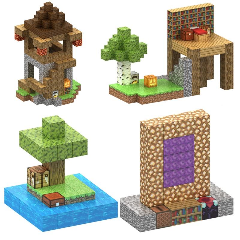 Magnet Construction Set Magnetic Building Blocks Toys Fun and Educational Play Set for Children's Creative Construction Game