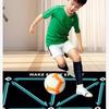 Soccer Footstep Training Mat Footstep System Training Blanket Silent Soccer Practice Equipment for Boys Girls Improve Speed