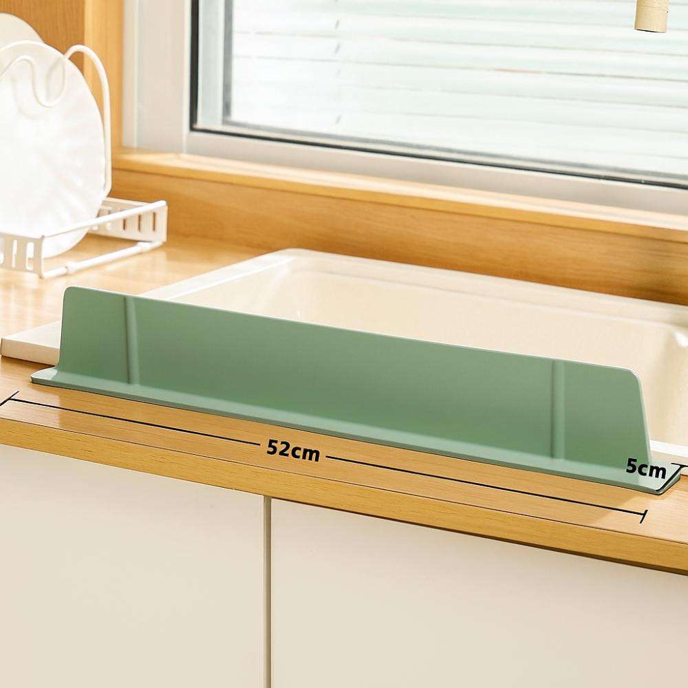 Extended Sink Silicone Sink Splash Guard Splash Guard Sink Splash-proof Water Board  Bathroom Use