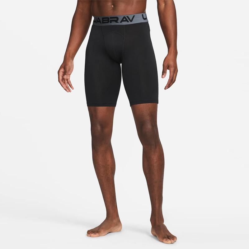 

Мужские компрессионные баскетбольные шорты с быстрой сушкой для летних тренировок и бега XX-Large чёрный