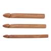 Single Head Wooden Crochet Hooks 25mm 20mm 15mm Crochet Hook for Sweaters Hats Scarves Gloves