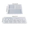 for Key Holder Resin Molds Keychain Organizer Board Silicone Molds for Epoxy Resin Wall Hanging Casting Resin Mold Decor