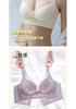 [Fresh Fairy Style] Lace Non Steel Rim Bra with Bow Decoration and Non slip Shoulder Strap Design