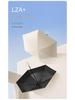 Douyin Popular Portable Round Five-Fold UV Protection Dual-Use Umbrella
